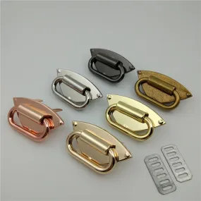 10 Pieces/Lot Wholesale Handbags High-Grade Metal Shoulder Strap Link Decal Decorative Button Hardwa