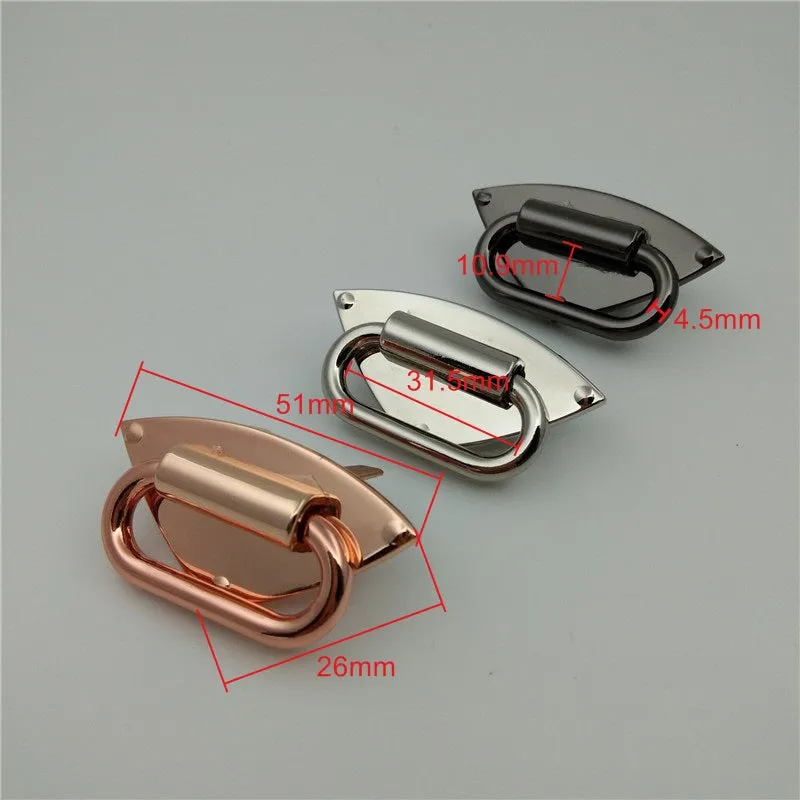 10 Pieces/Lot Wholesale Handbags High-Grade Metal Shoulder Strap Link Decal Decorative Button Hardwa