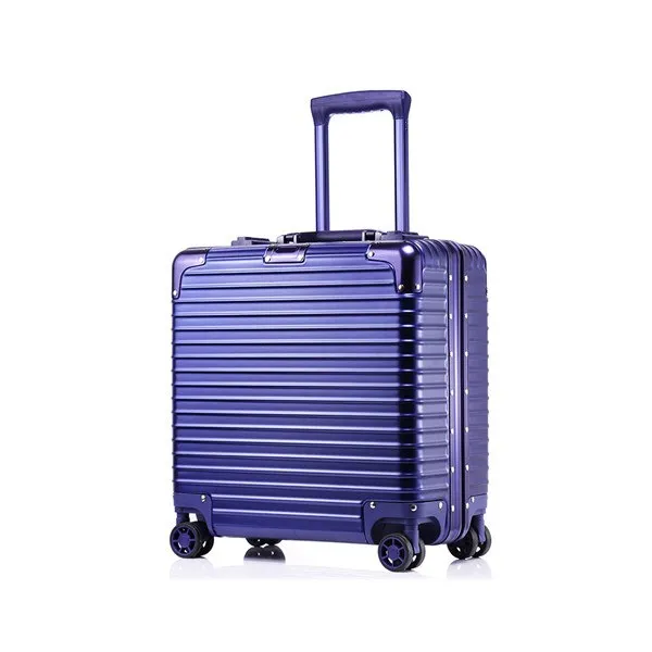 18Inch Suitcase Captain Airborne Chassis Box Fashion Camera Travel Suitcase Aluminum Frame