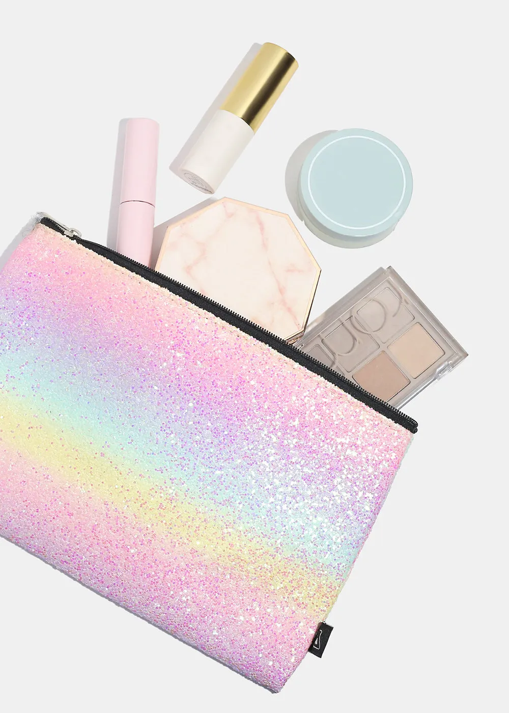 a2o Lab Makeup Pouch - Pink Glitter