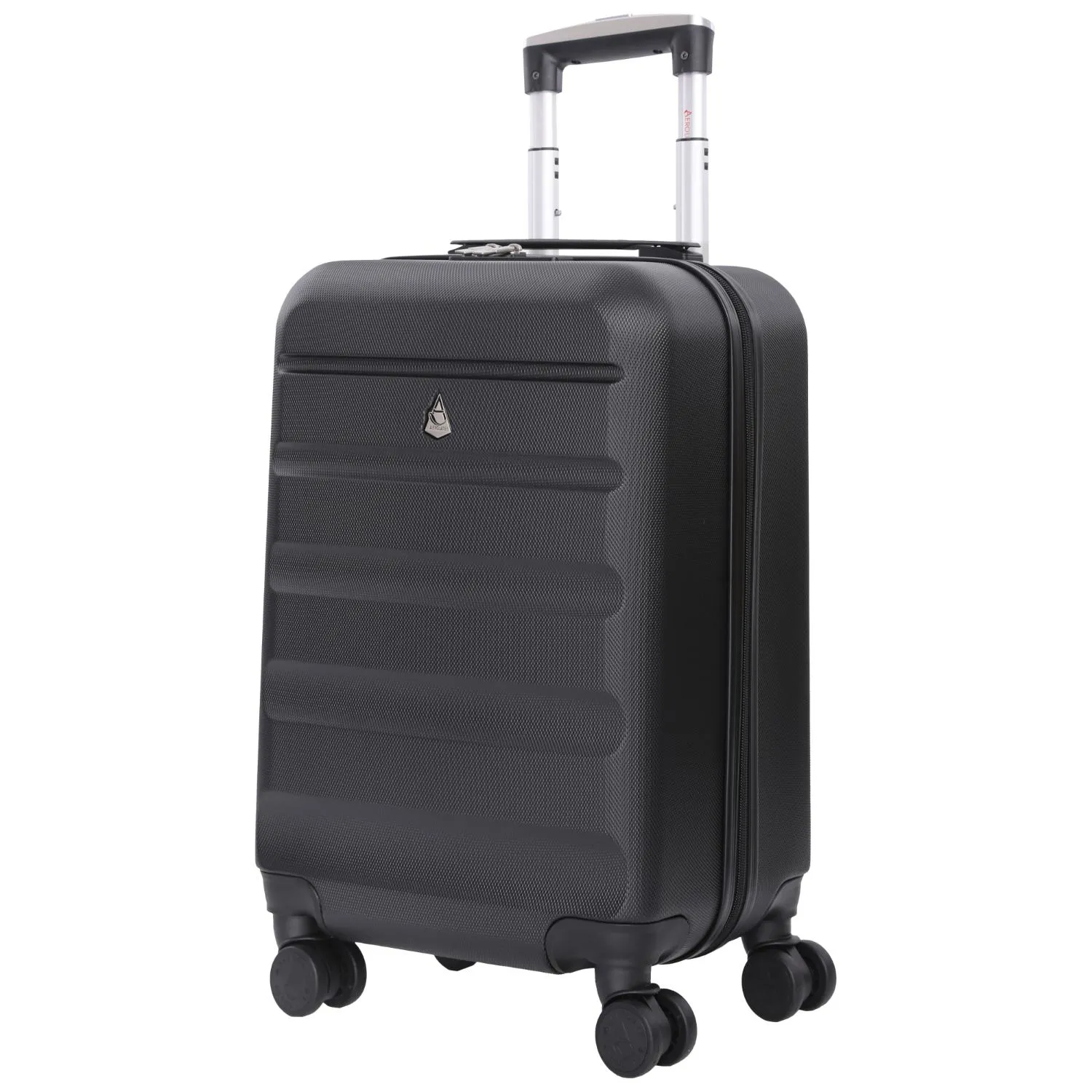 Aerolite (55x35x25cm) Hard Shell Carry On Hand Cabin Luggage Suitcase with 4 Wheels and Built-in TSA Combination Lock, Max Size for Air Europa, Air France, Alitalia, KLM & Transavia