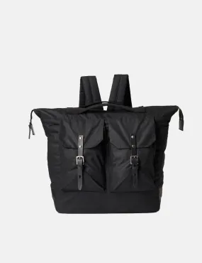 Ally Capellino Frank Hybrid Waxy Rucksack - Black