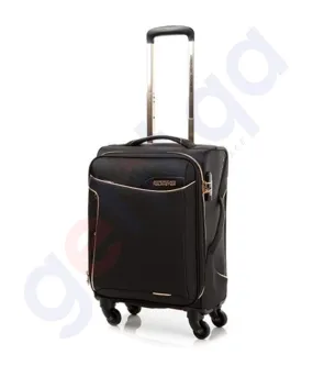 AMERICAN TOURISTER APPLITE 2.0 SPINNER 55CM BLACK AND GOLD