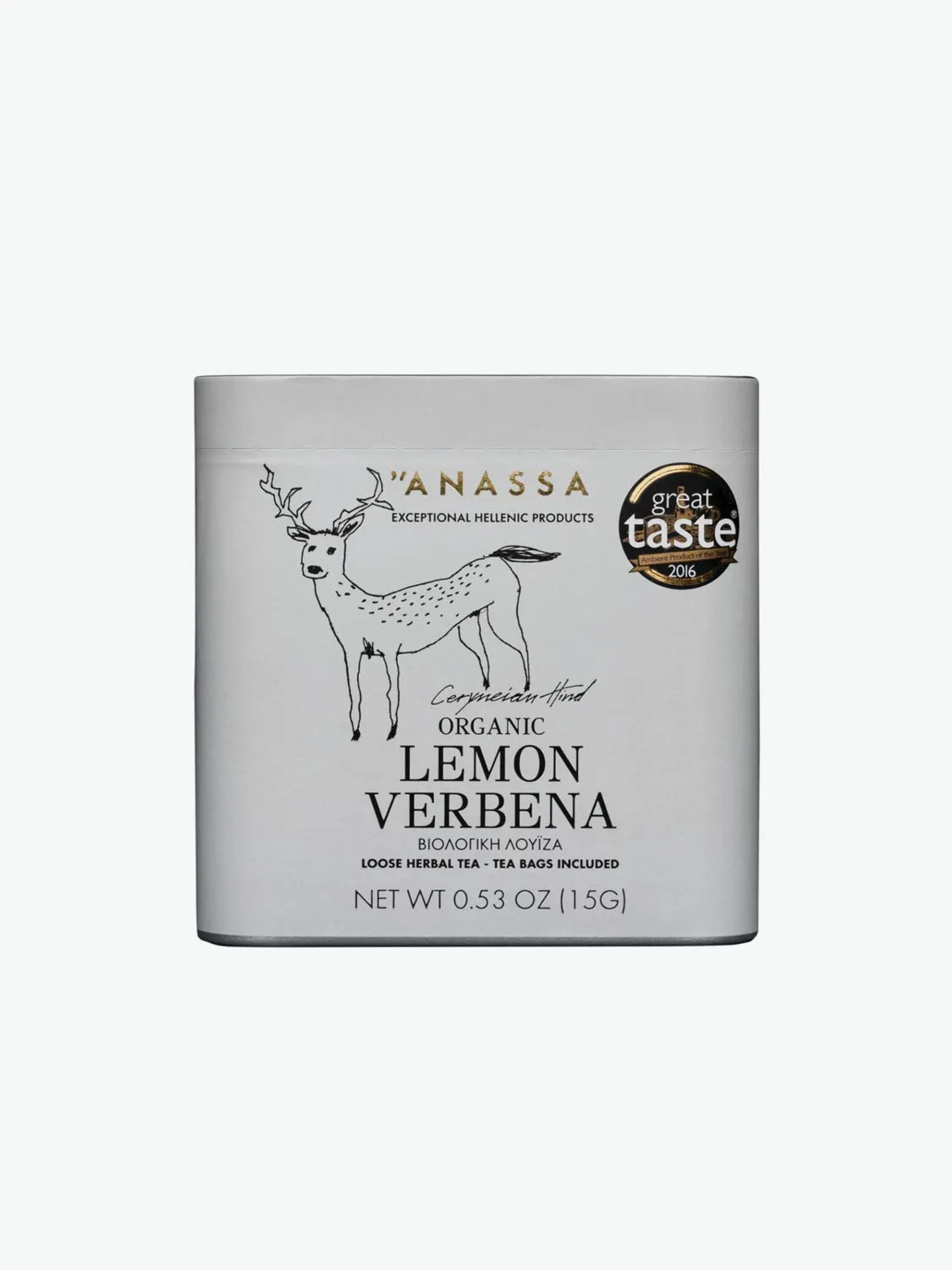 Anassa Organics Lemon Verbena Leaves Loose Herbal Blend