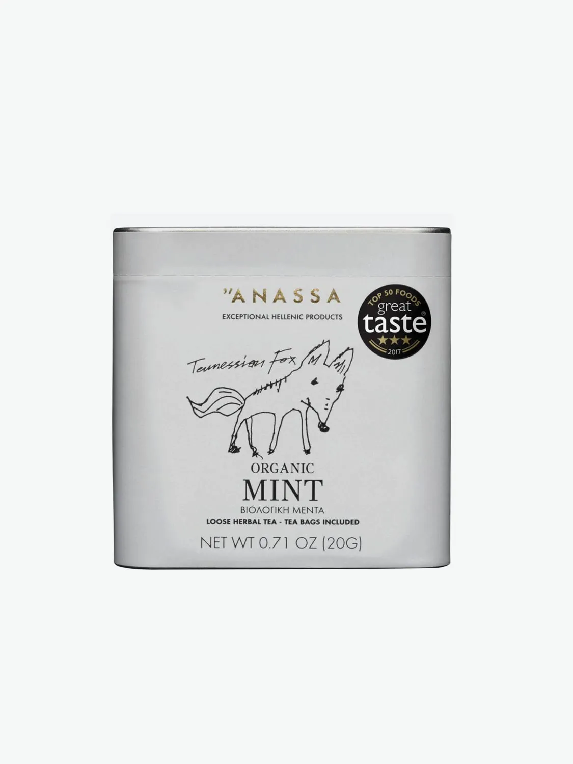 Anassa Organics Mint Whole Leaf Loose