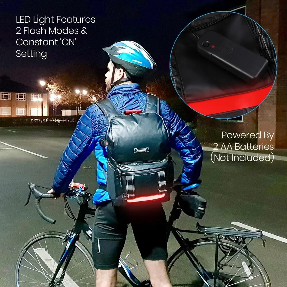 Aquabourne Midnight Waterproof Cycling Backpack