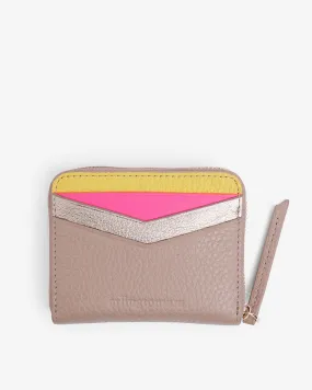 Arlington Milne Alexis Zip Purse FAWN MULTI