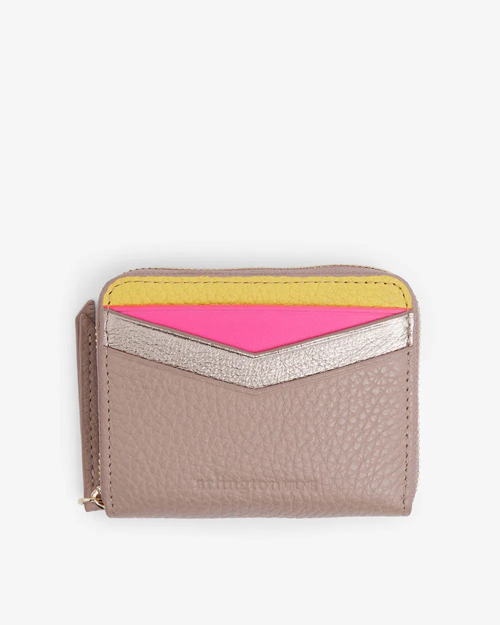 Arlington Milne Alexis Zip Purse FAWN MULTI