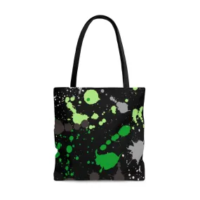 Aromantic Paint Splash Tote Bag