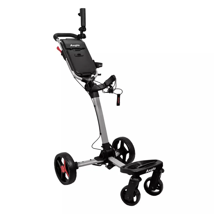 Axglo Flip n' Go Pro Push Cart w/ Storage Bag