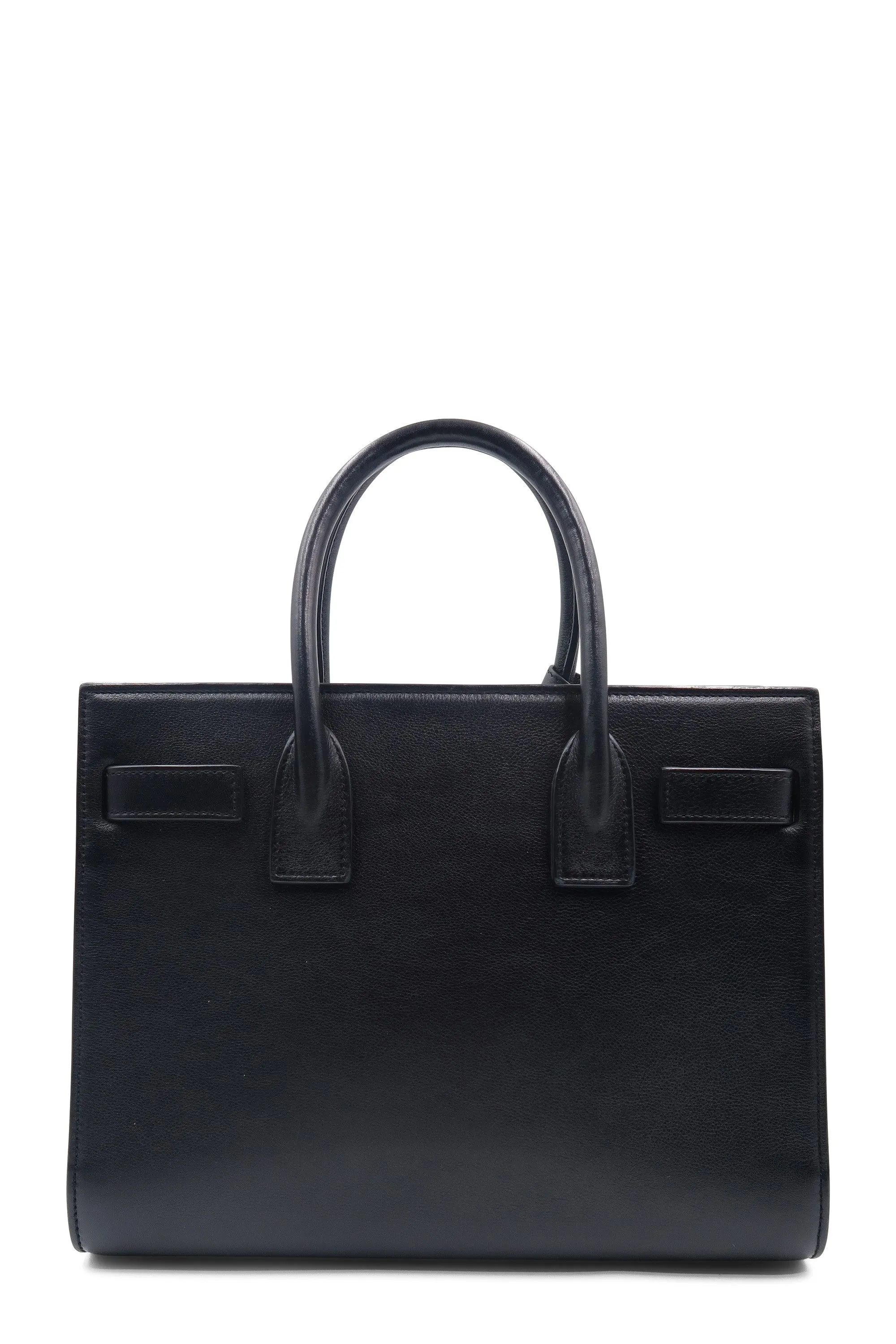 Baby Sac de Jour Love in Grained Leather Black