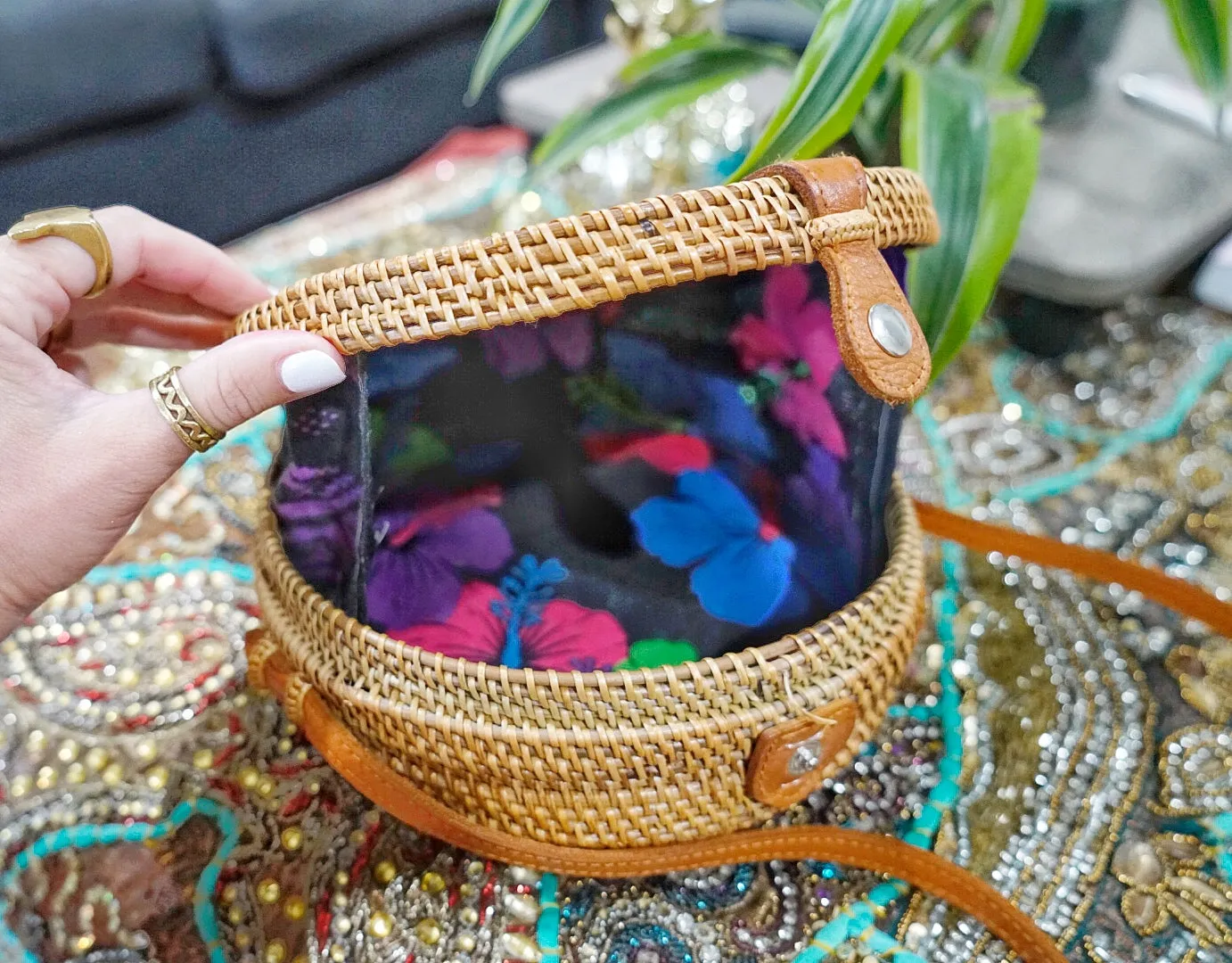 BALI: Signature Basket Purse