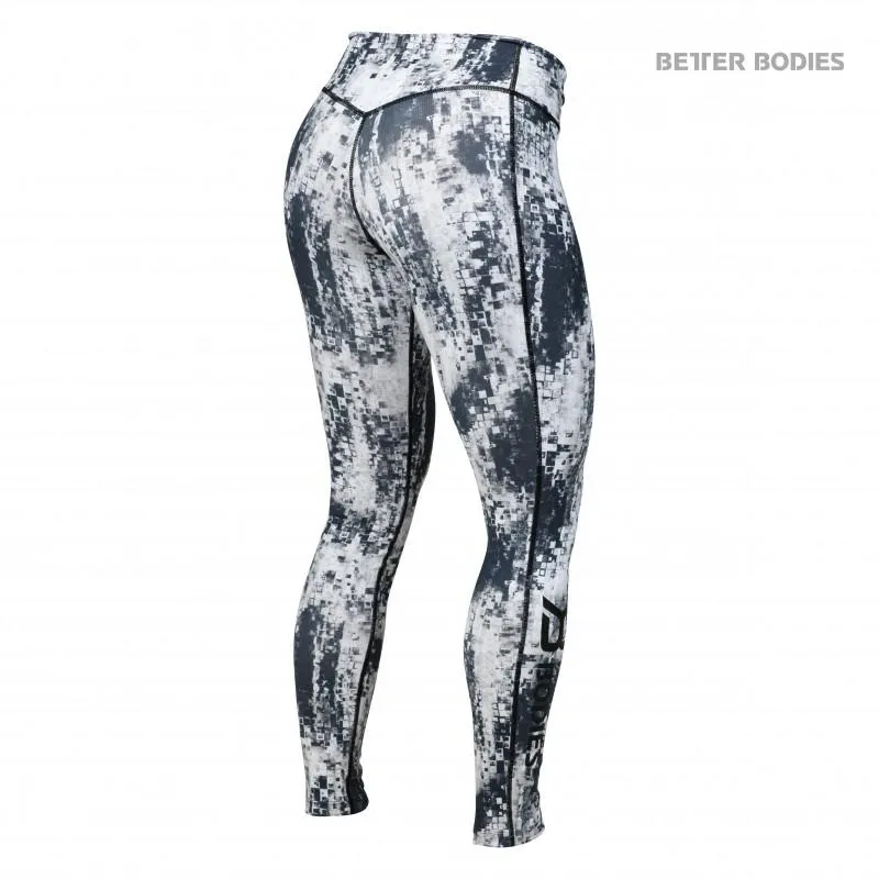 Better Bodies Bowery Tights - Black-White