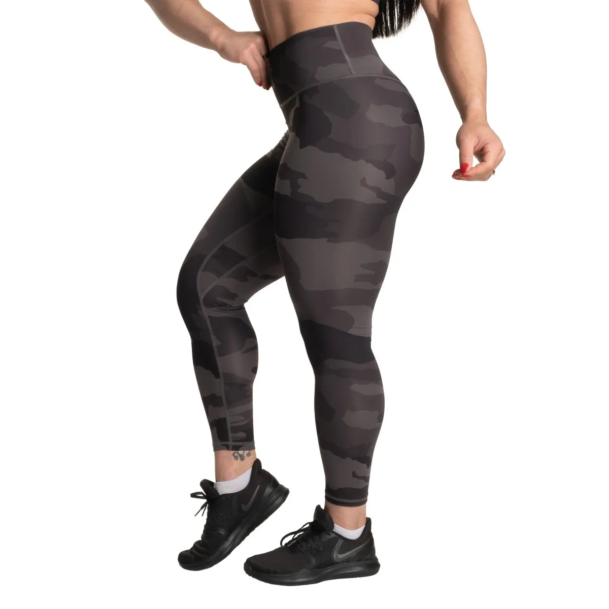 Better Bodies Core Leggings - Charcoal Camo