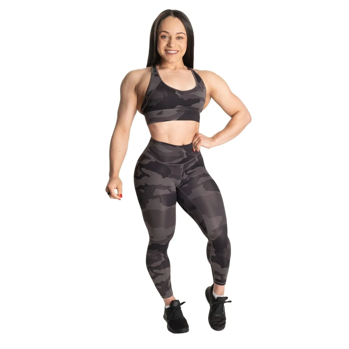 Better Bodies Core Leggings - Charcoal Camo