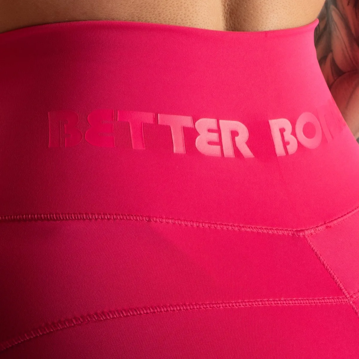 Better Bodies High Waist Leggings - Hot Pink