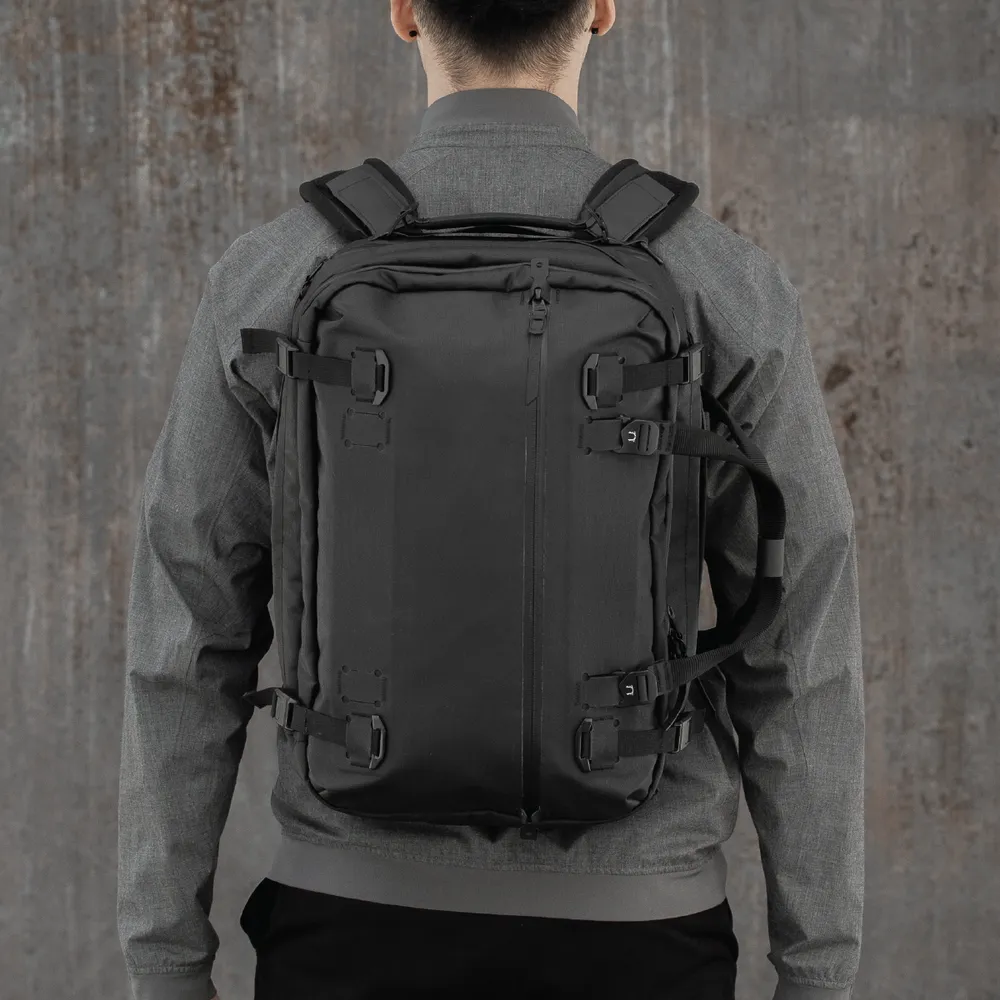 Black Ember Forge | 20-30L Expandable 3-Way Commuter Pack