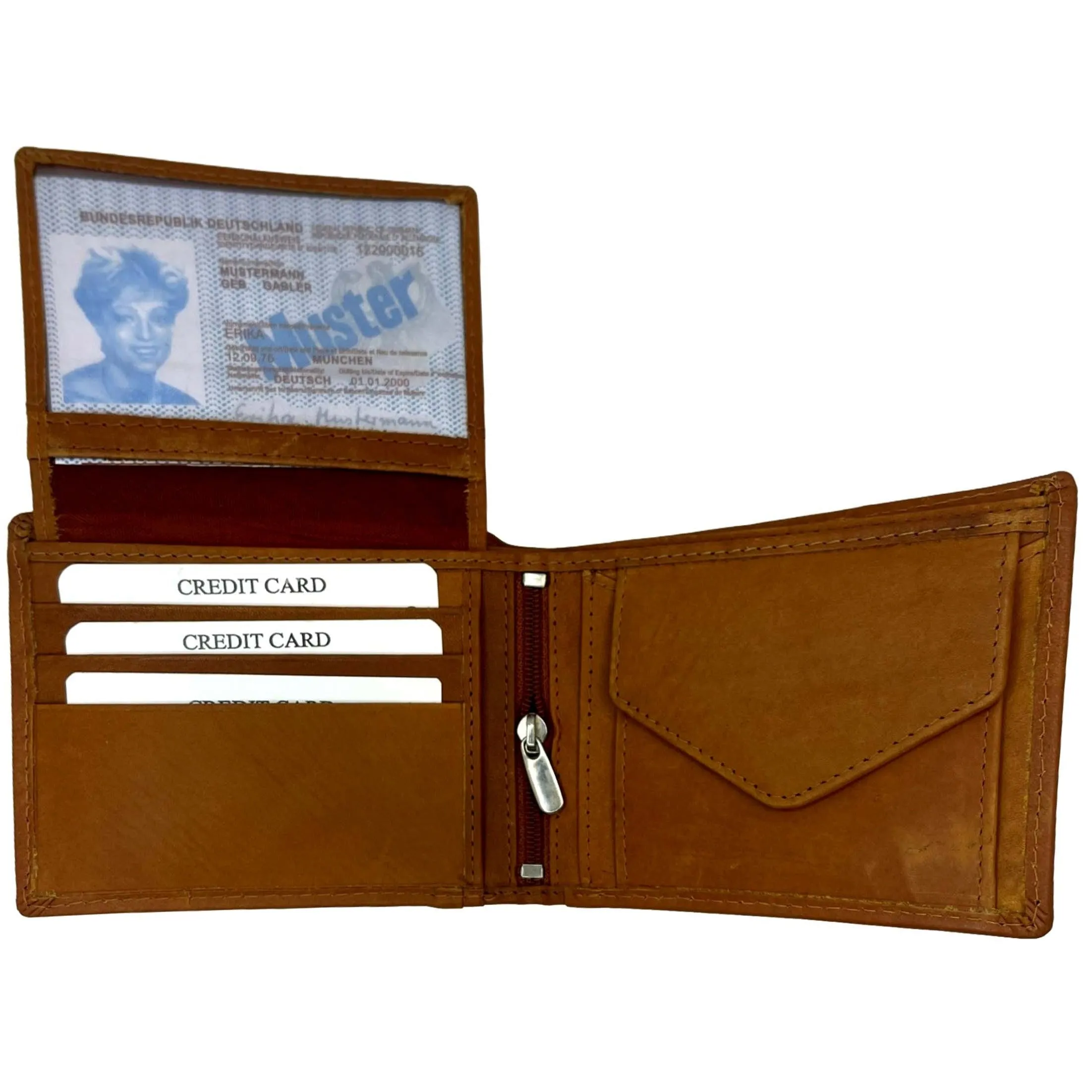 Brown Genuine Leather Wallet