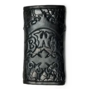 BWL Crown on Black Gator Wallet