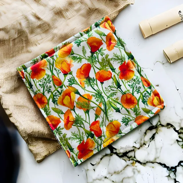 California Poppies Pot Holder