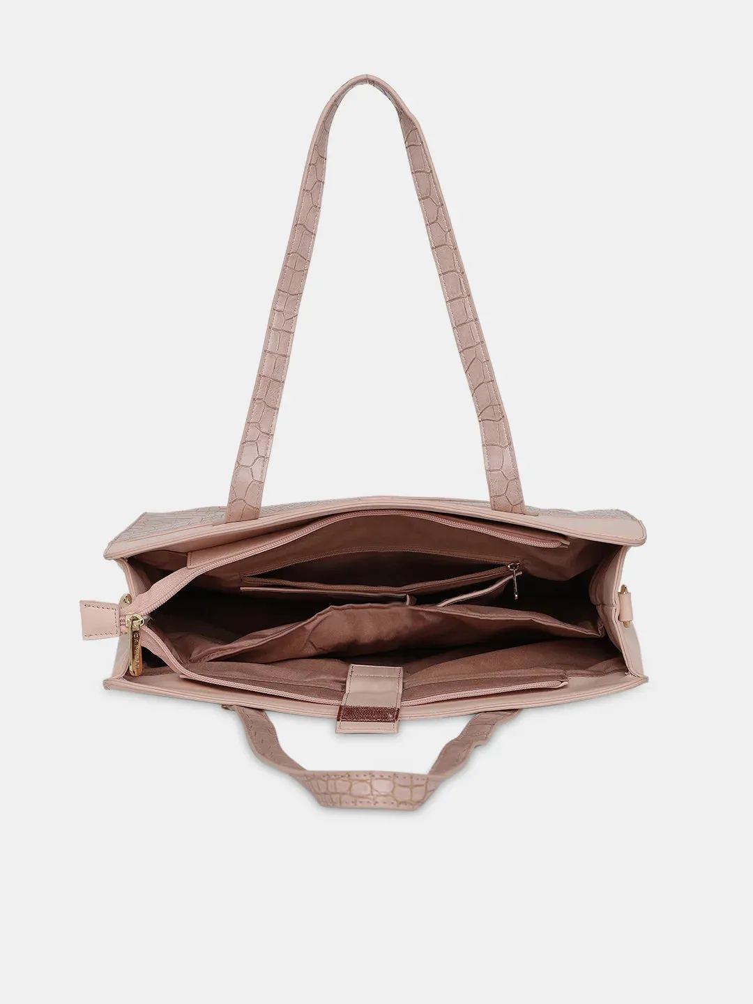 Caprese Cabo Laptop Satchel Large Blush