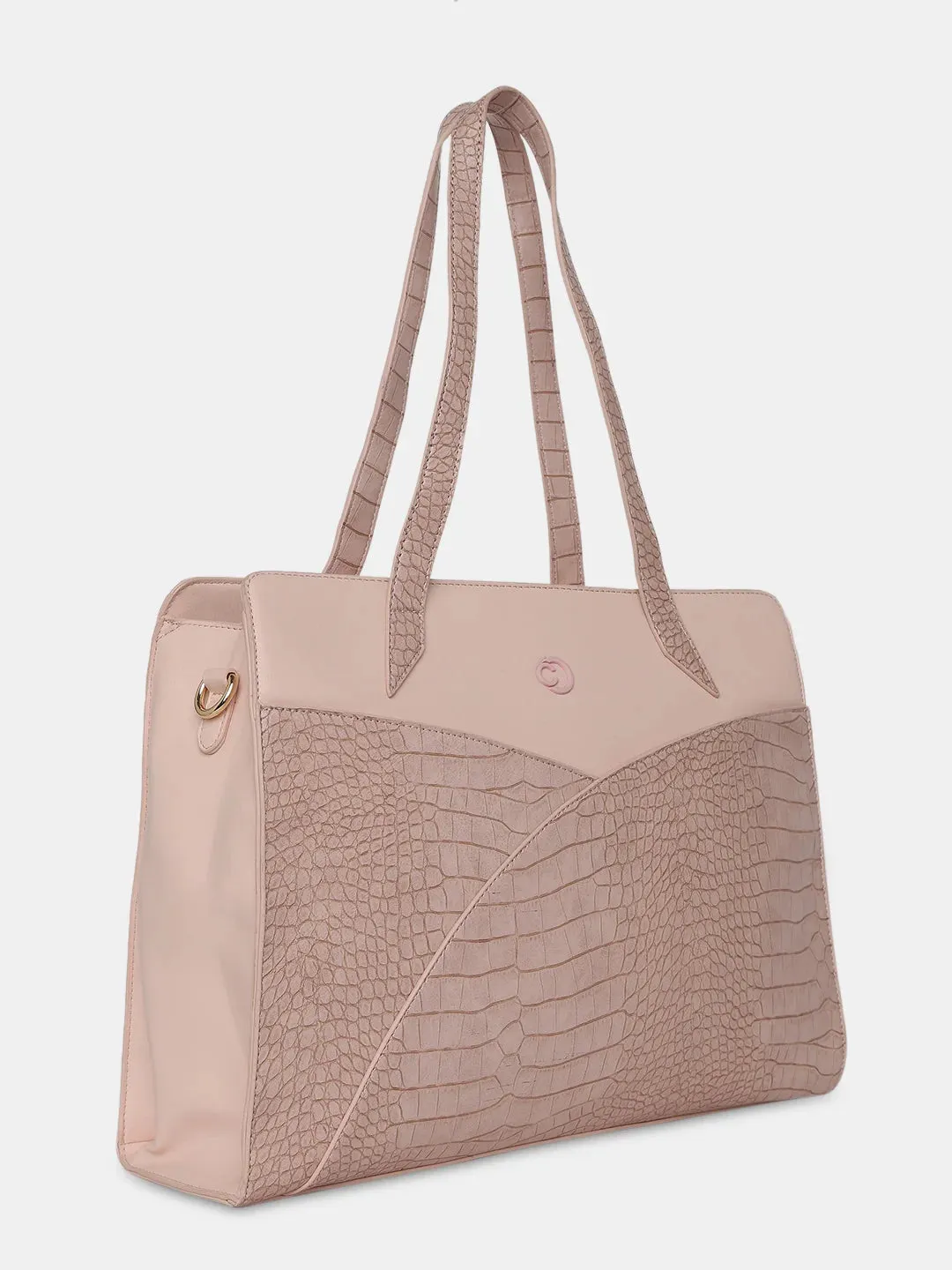 Caprese Cabo Laptop Satchel Large Blush