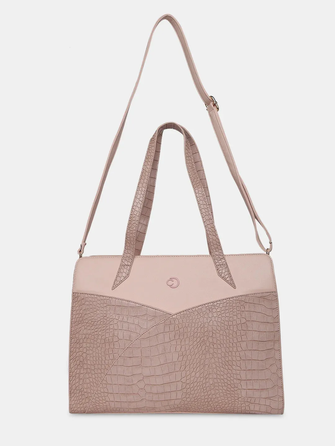 Caprese Cabo Laptop Satchel Large Blush