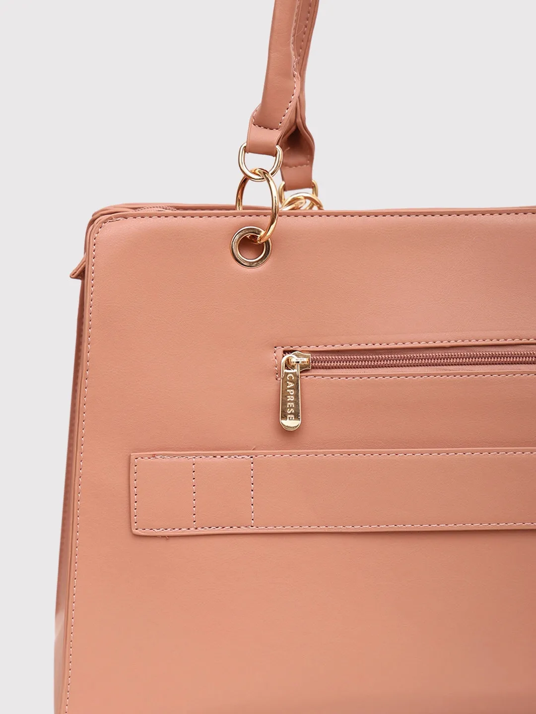 Caprese Capri Laptop Satchel Large Pink