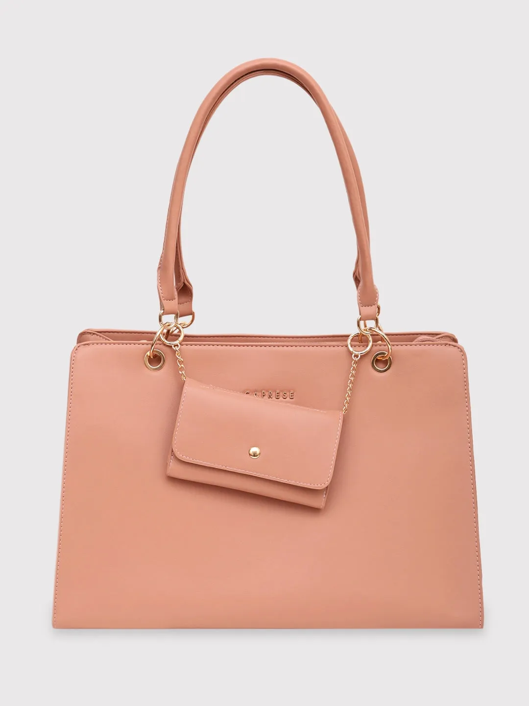 Caprese Capri Laptop Satchel Large Pink