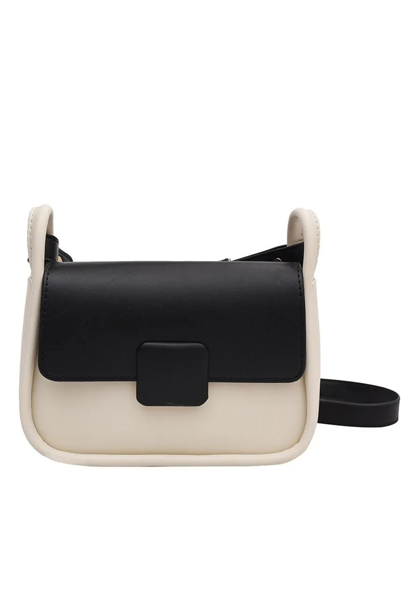 CASUAL HALF ROUND SHOULDER BAG