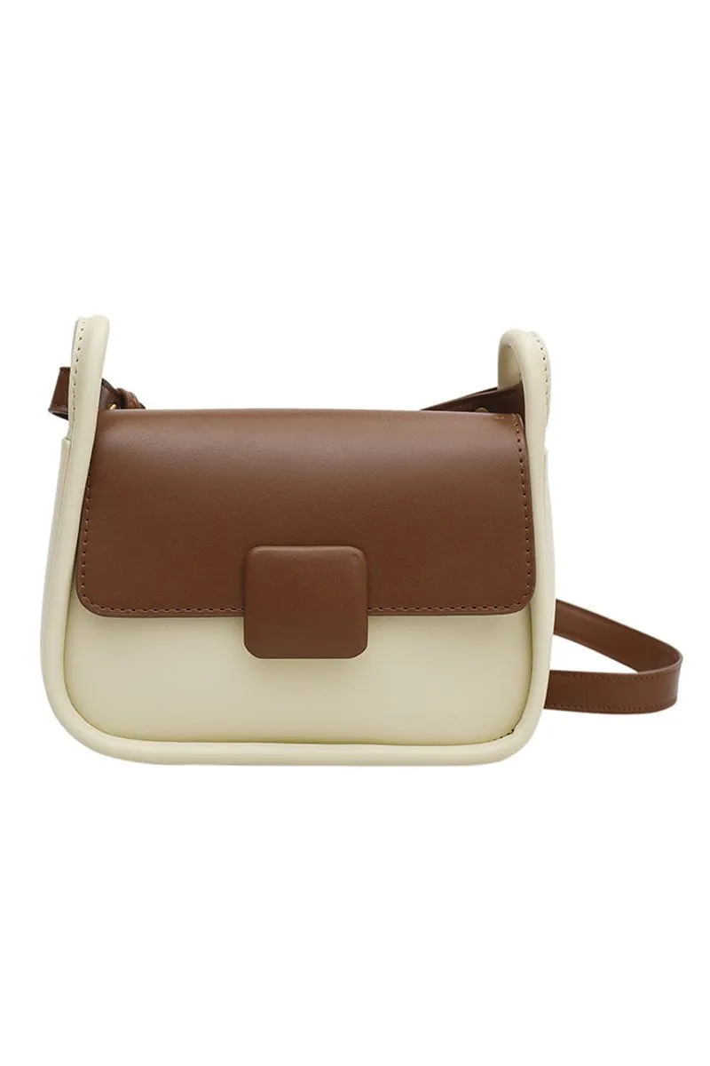 CASUAL HALF ROUND SHOULDER BAG