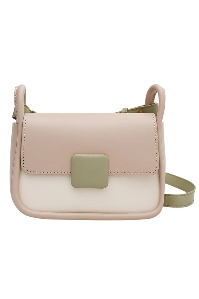 CASUAL HALF ROUND SHOULDER BAG