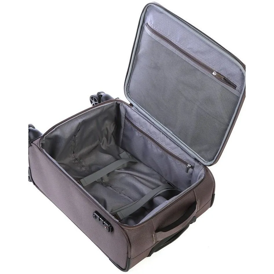 Cellini Optima 55cm 4 Wheel Cabin Trolley Black (5 Year Warranty)