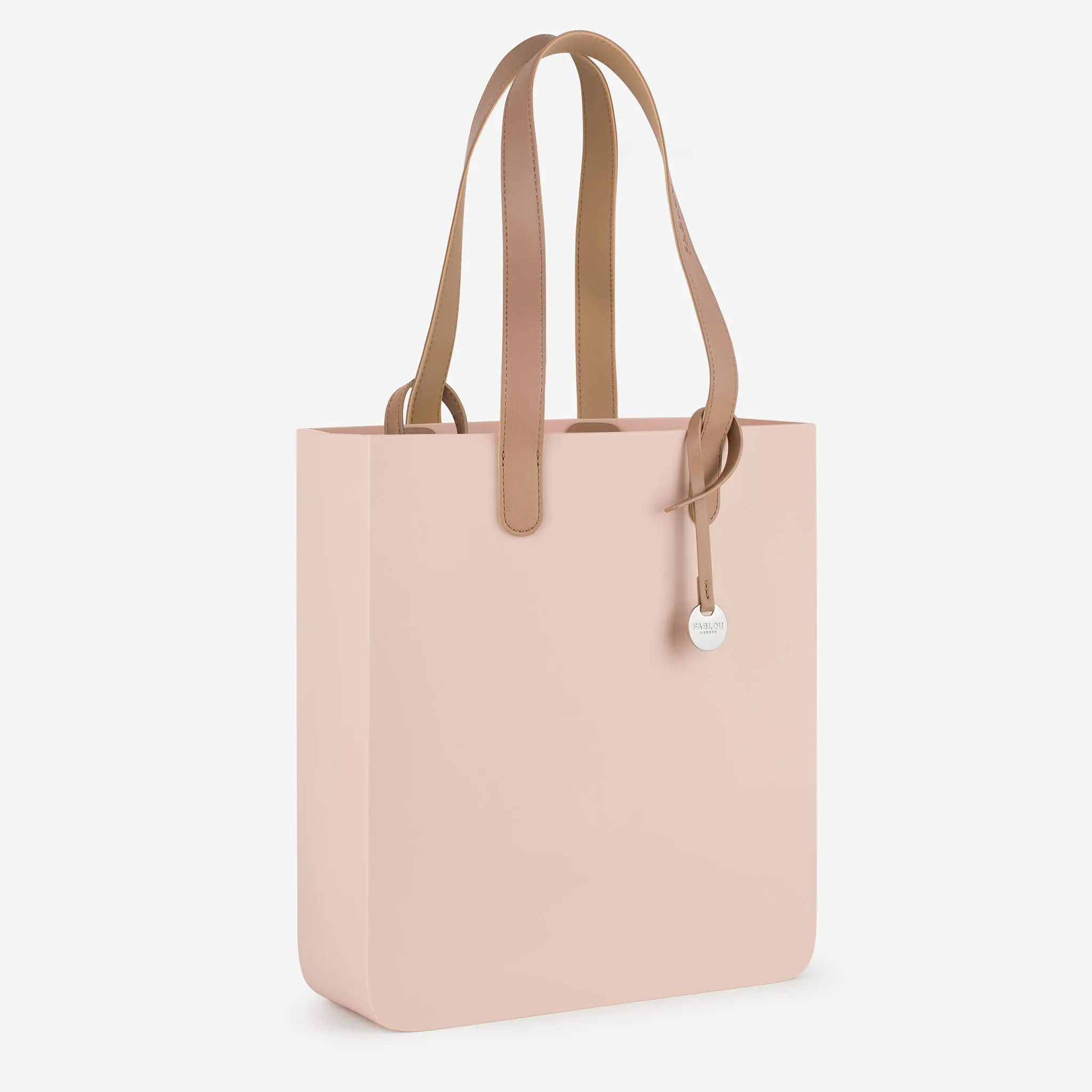 City silicone tote bag - Blush