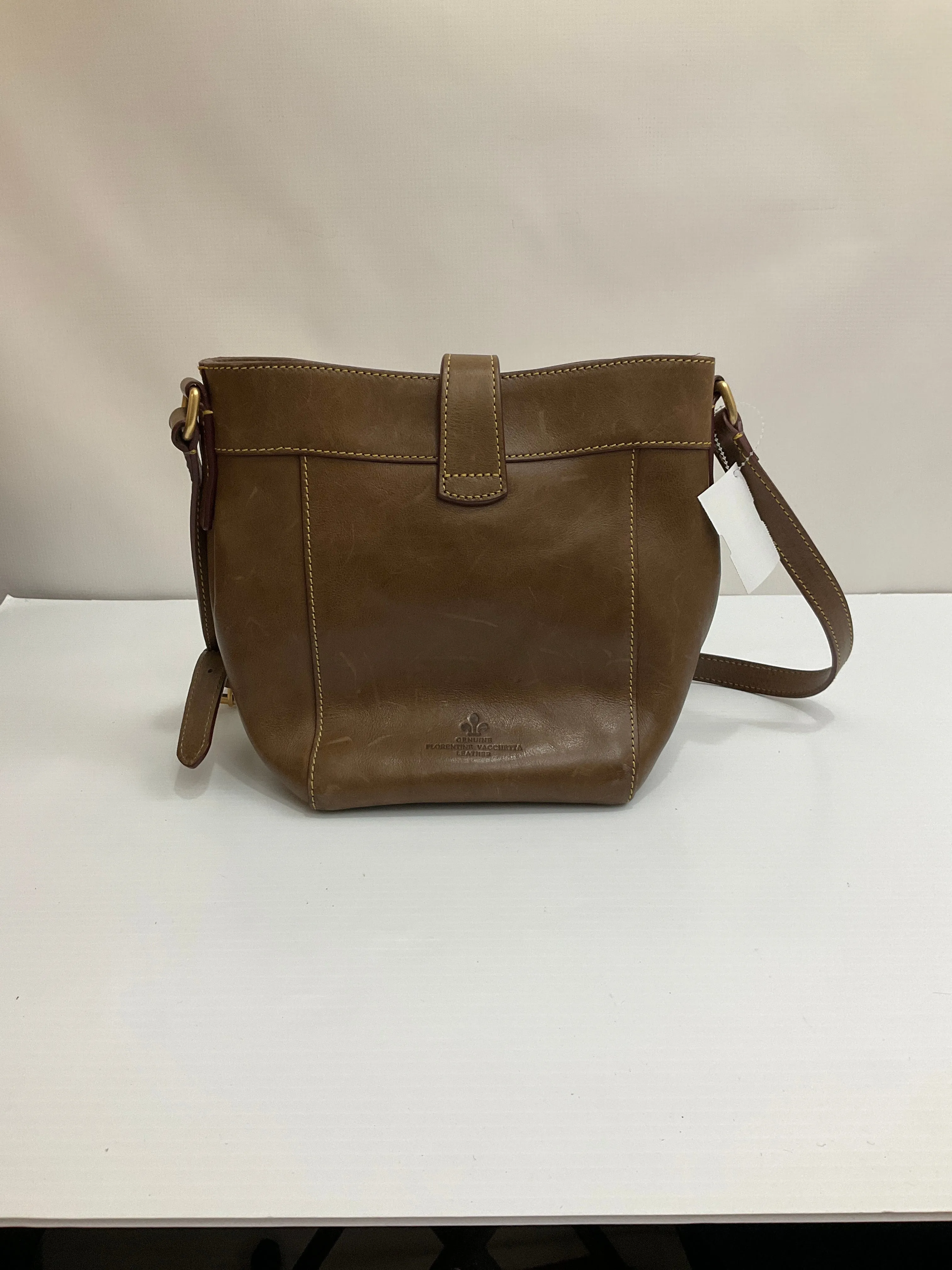 Crossbody Leather By Dooney And Bourke, Size: Medium