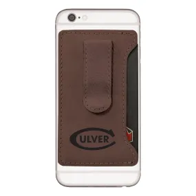 Culver Velour Cell Phone Cardholder & Money Clip