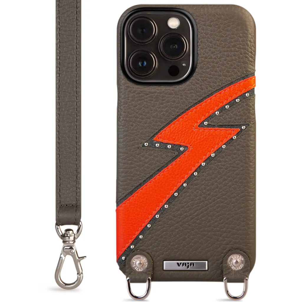 Custom Crossbody iPhone 14 Pro Max leather case