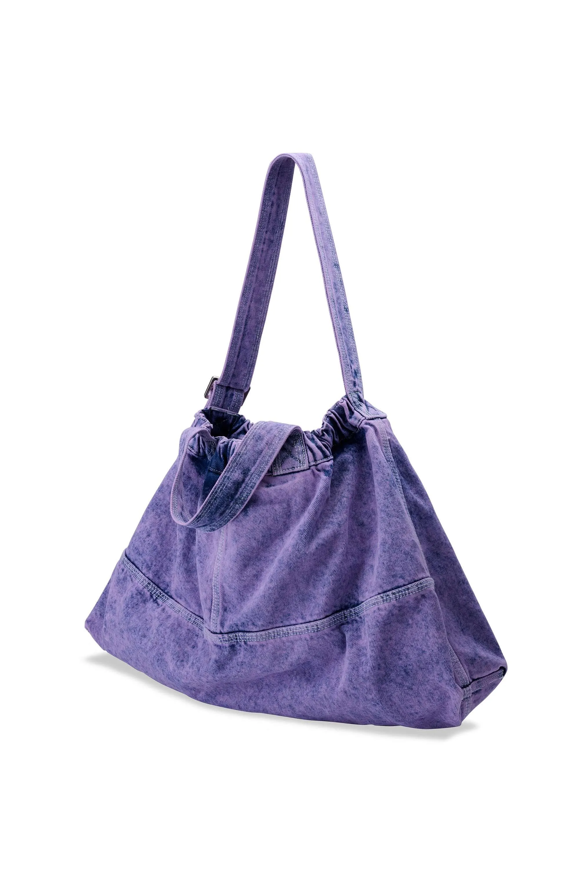 Denim XL Dumpling Bag