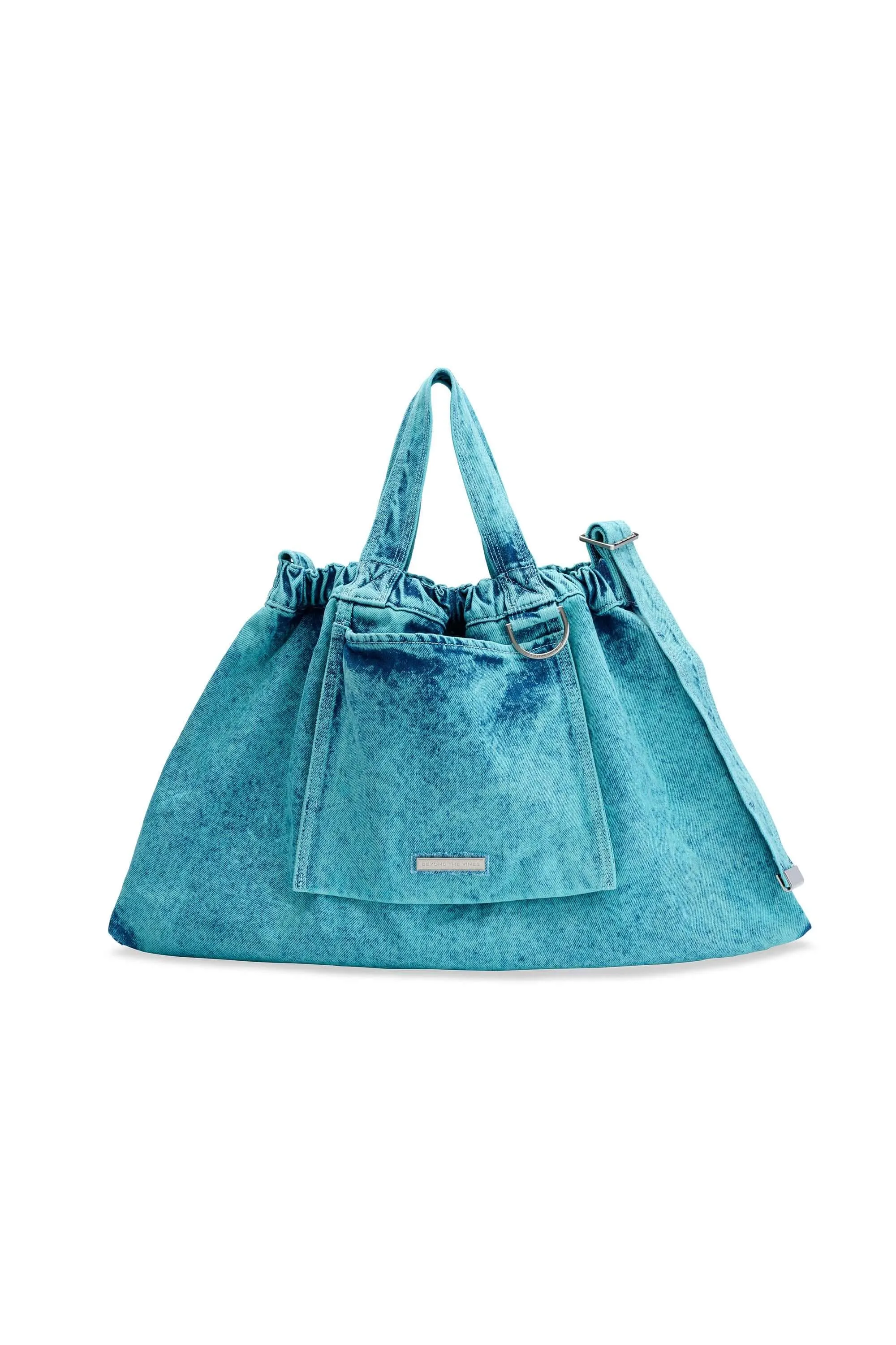 Denim XL Dumpling Bag