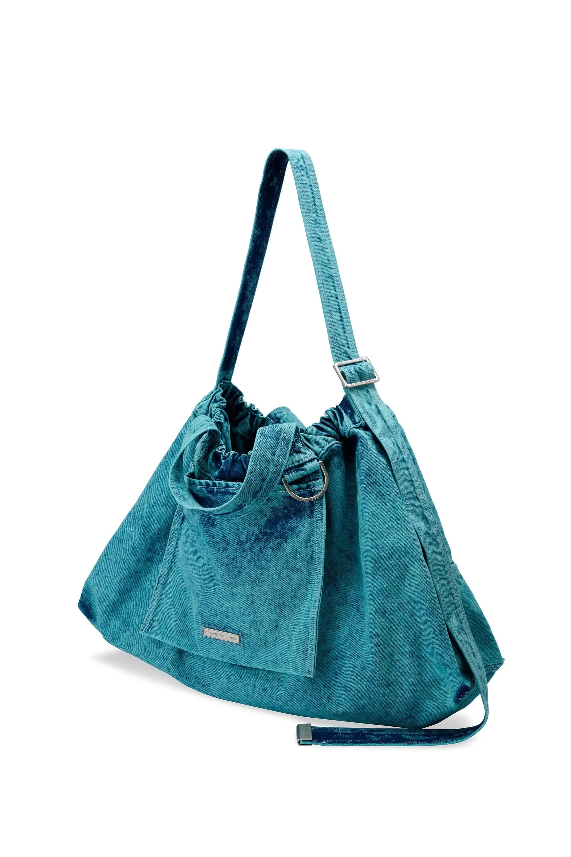 Denim XL Dumpling Bag