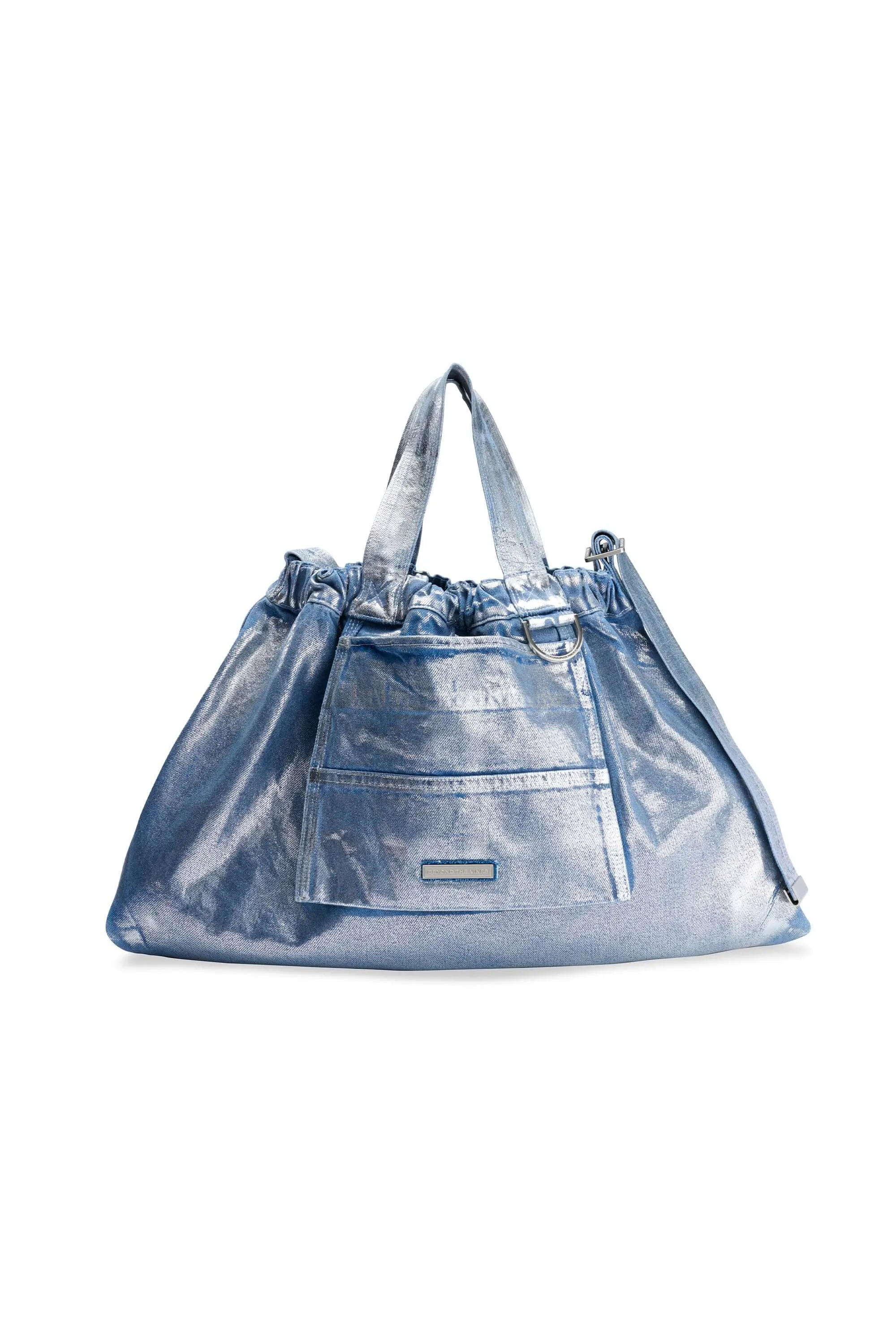 Denim XL Dumpling Bag