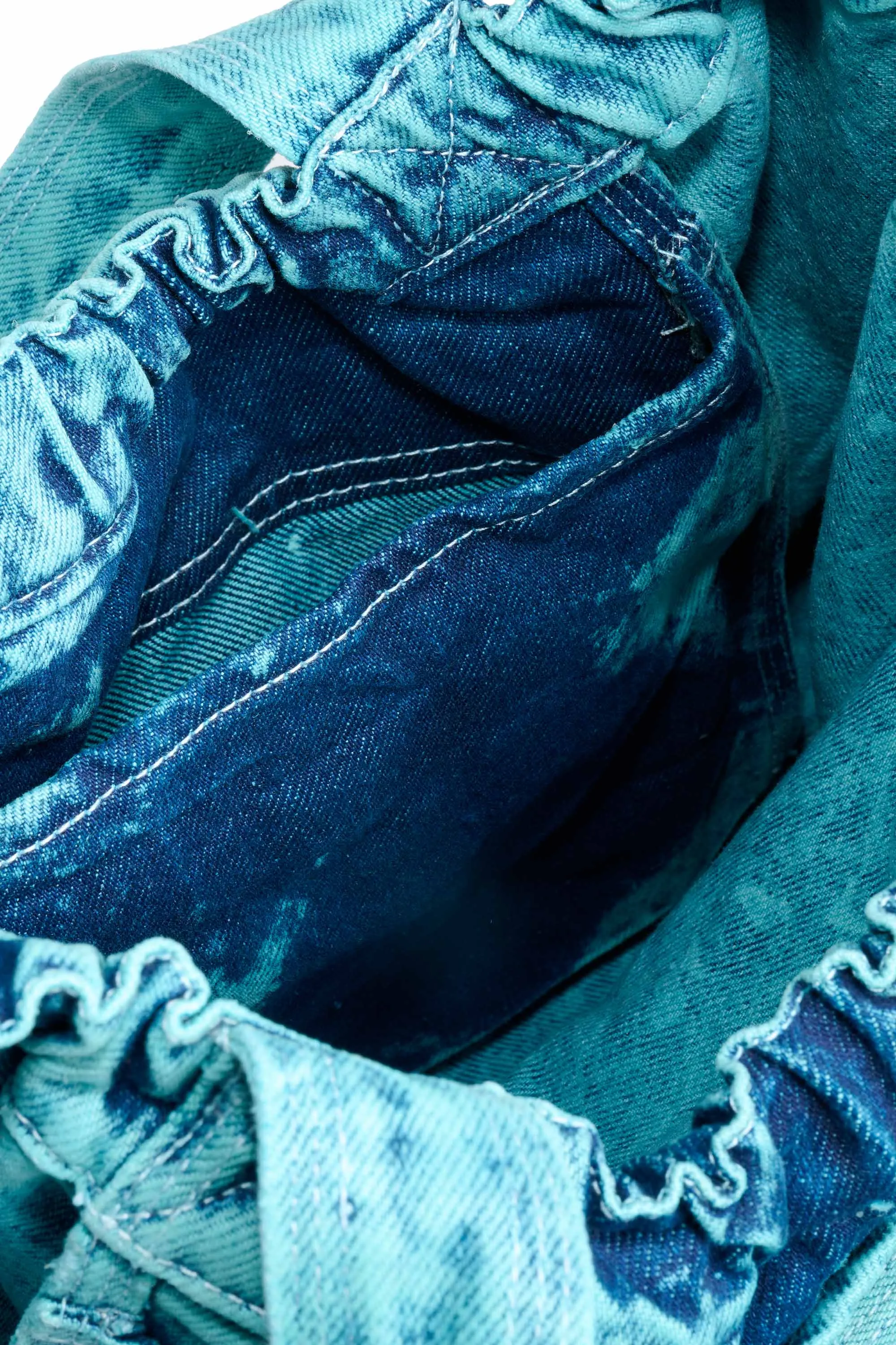 Denim XL Dumpling Bag