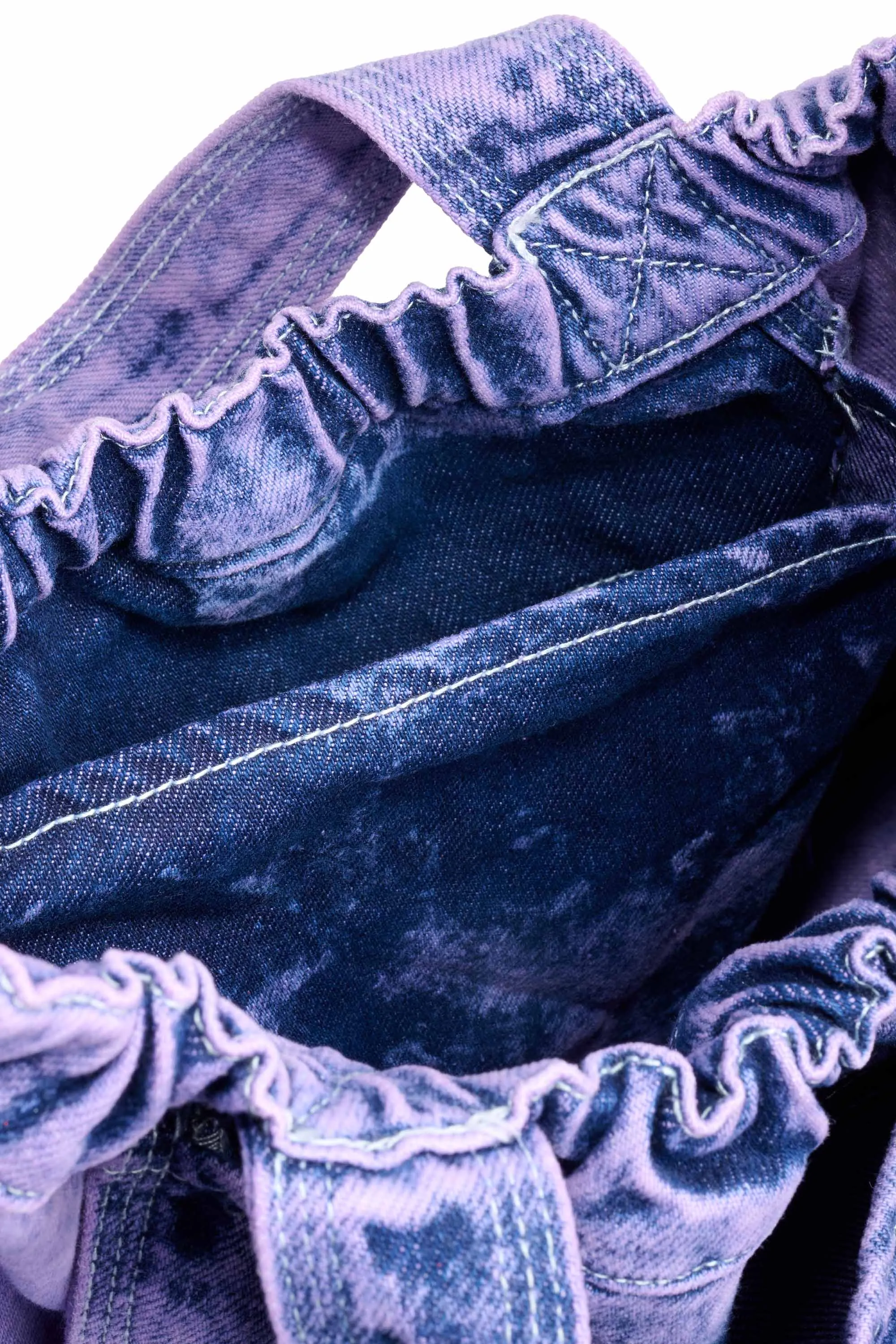 Denim XL Dumpling Bag