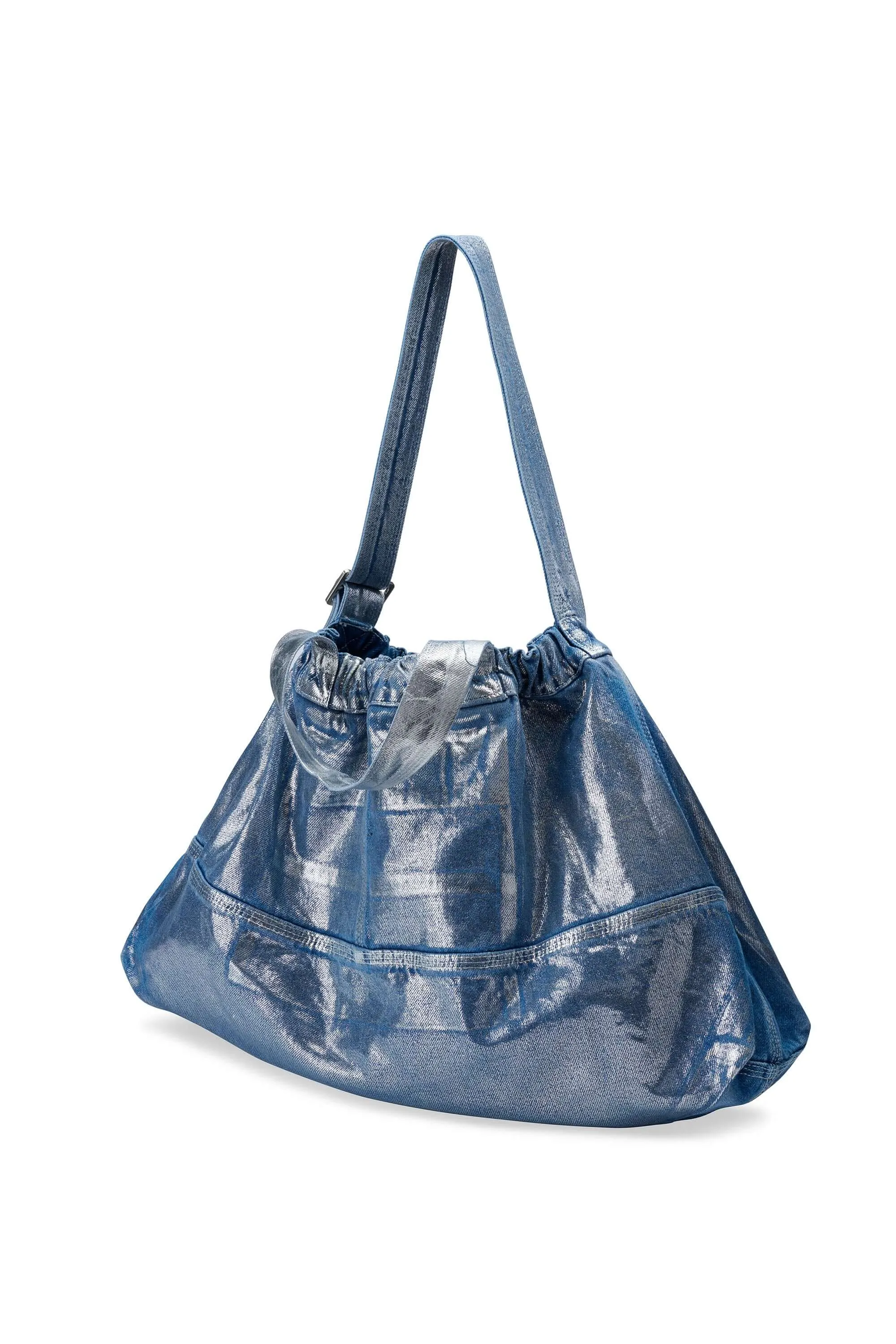 Denim XL Dumpling Bag