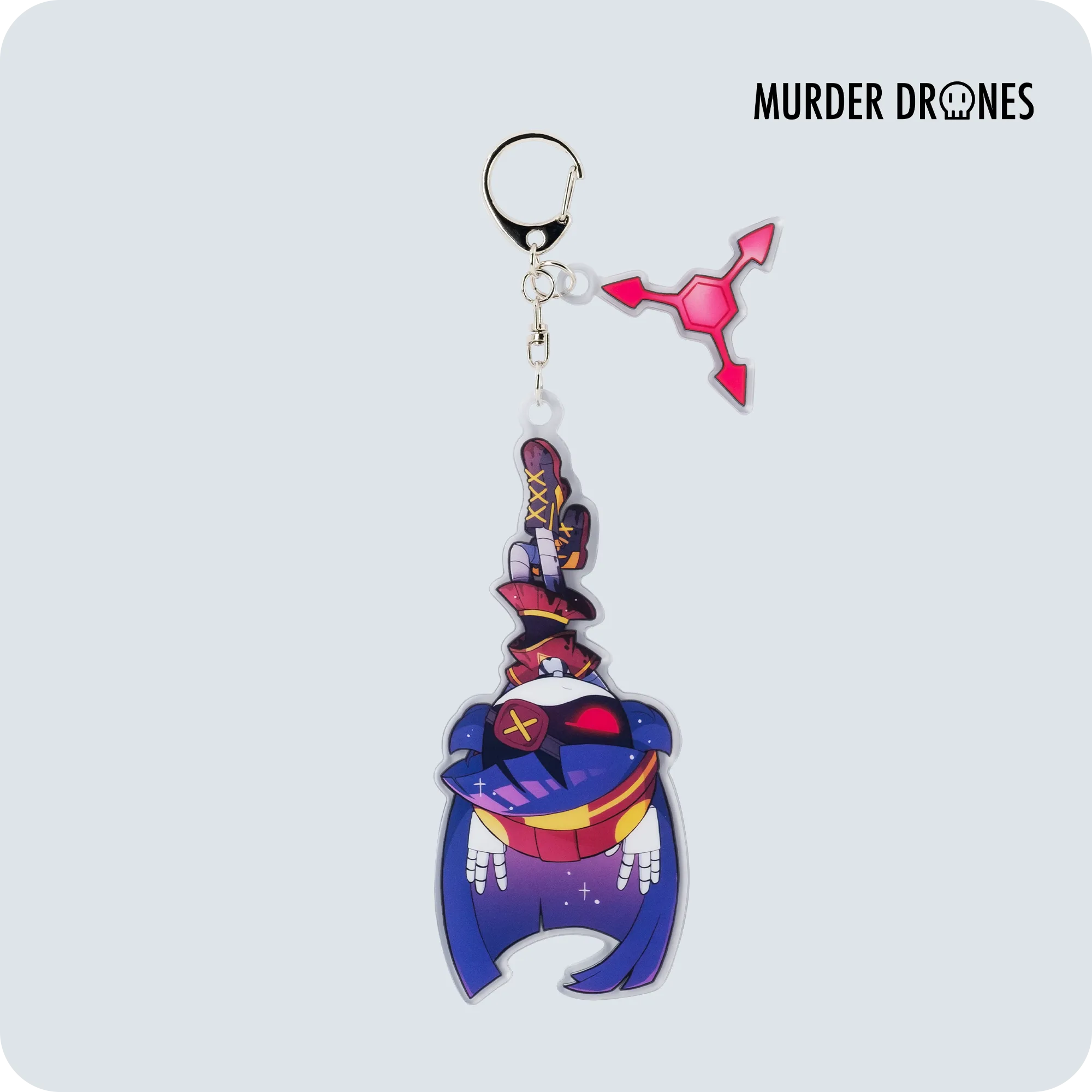 Cute Doll Keychain with Hanging Tail Charm