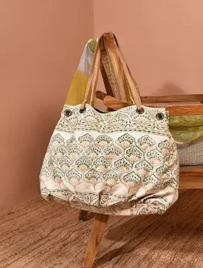 DOMINICA - BLOCK PRINTED  HAND BAG