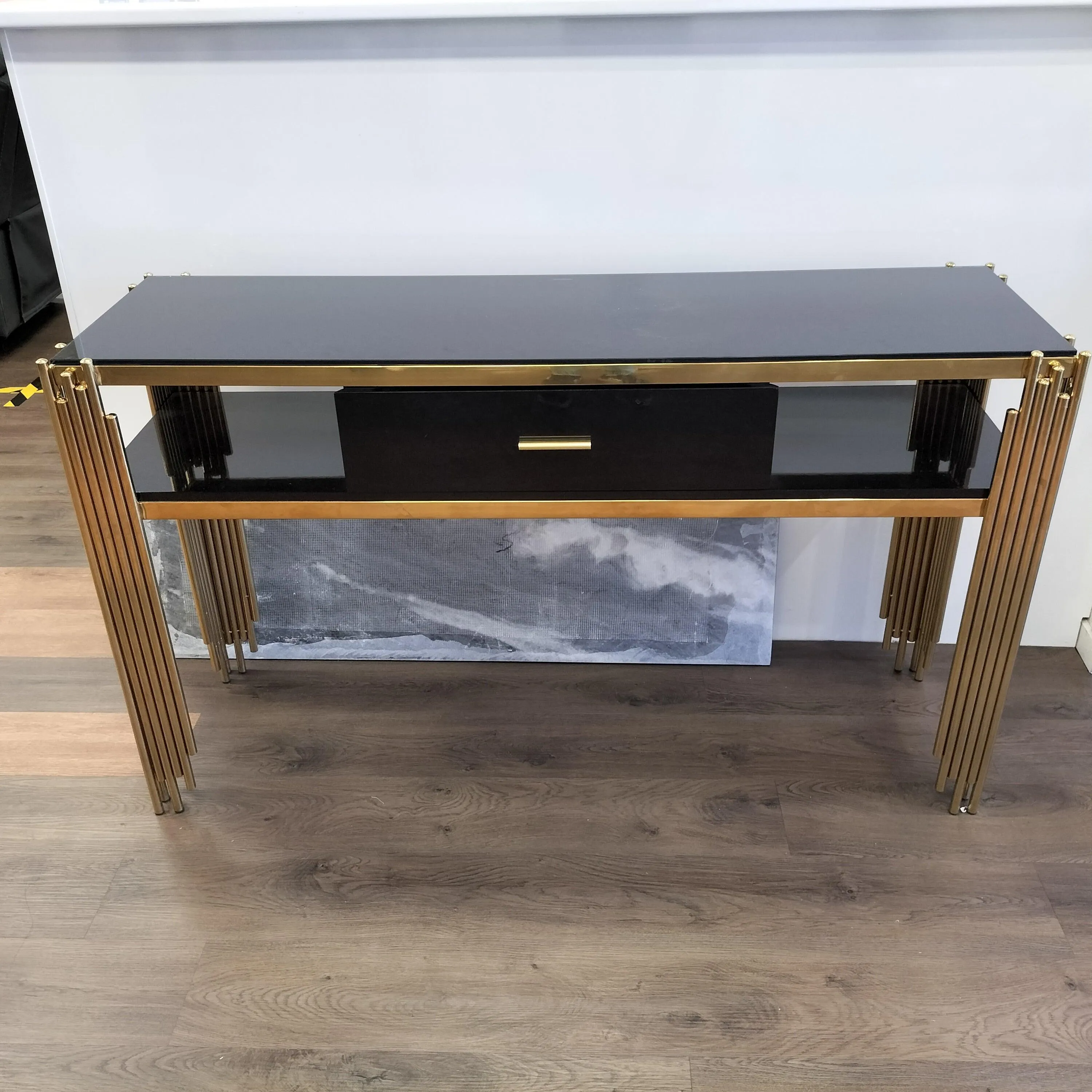 Dynamite Console Table with Mirror