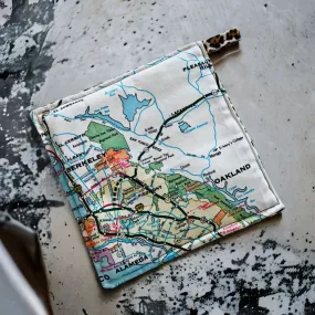 East Bay Map Pot Holder