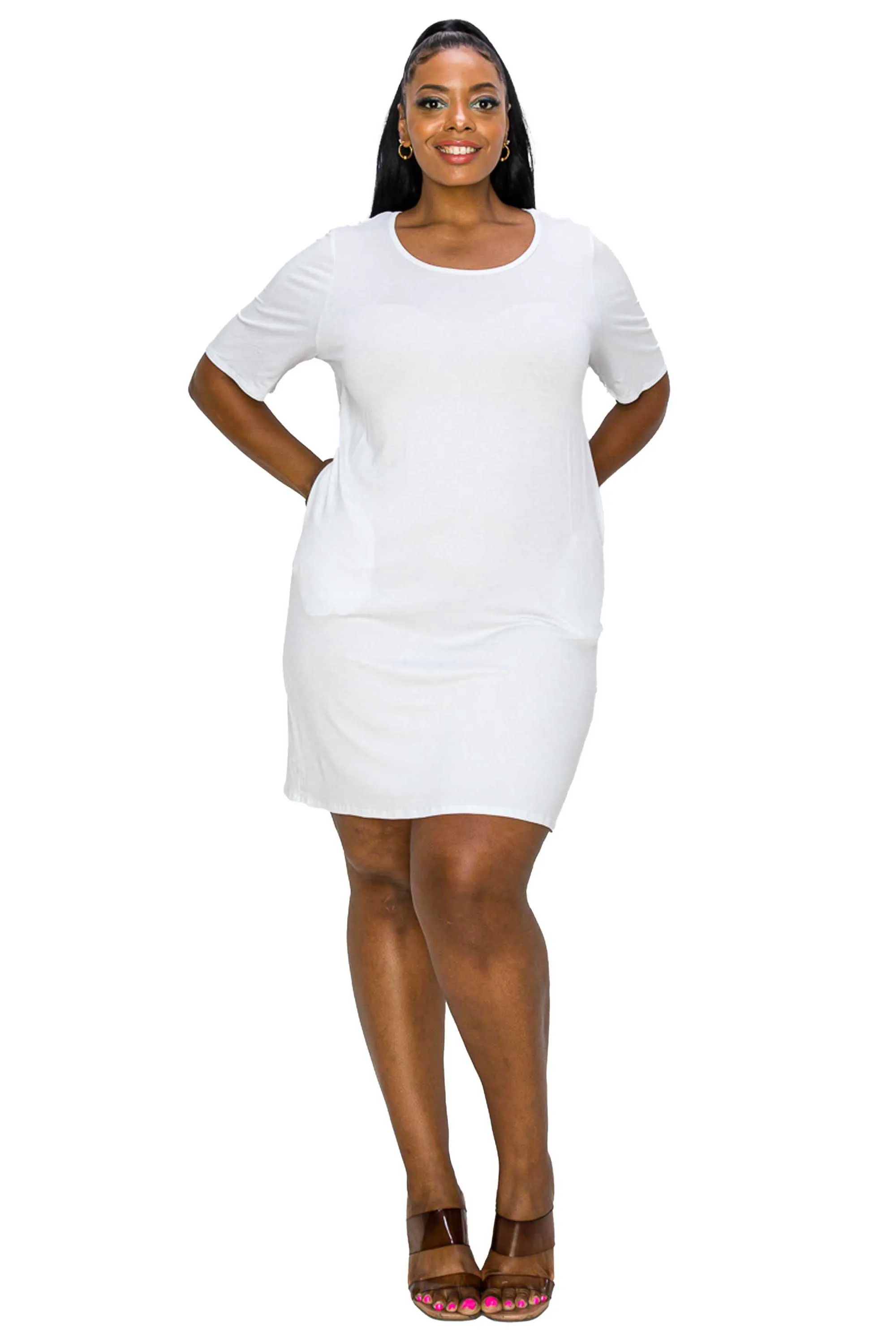 Emily Pocket T-Shirt Dress