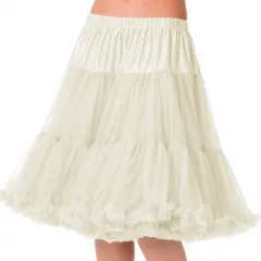 EXTRA VOLUME Ivory Net Vintage Rockabilly 50s Petticoat Skirt